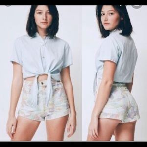 American Apparel High Wasted Shorts